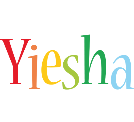 Yiesha birthday logo