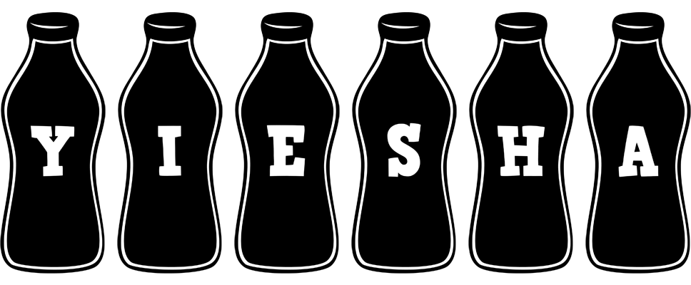Yiesha bottle logo