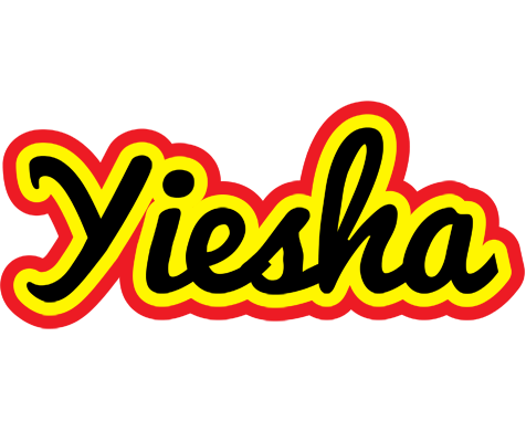 Yiesha flaming logo