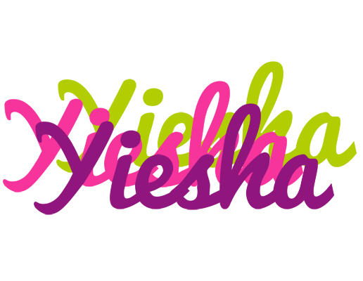 Yiesha flowers logo
