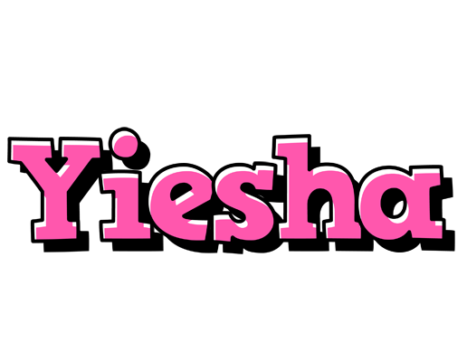Yiesha girlish logo