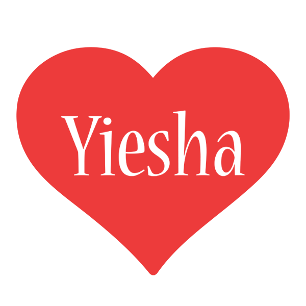 Yiesha love logo