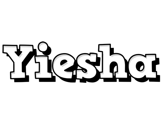 Yiesha snowing logo