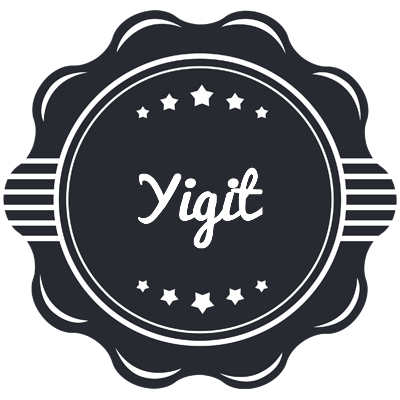 Yigit badge logo