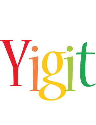 Yigit birthday logo