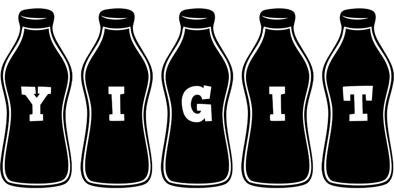 Yigit bottle logo