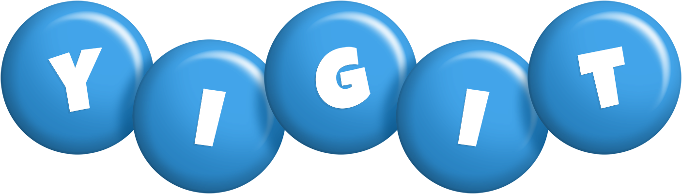 Yigit candy-blue logo