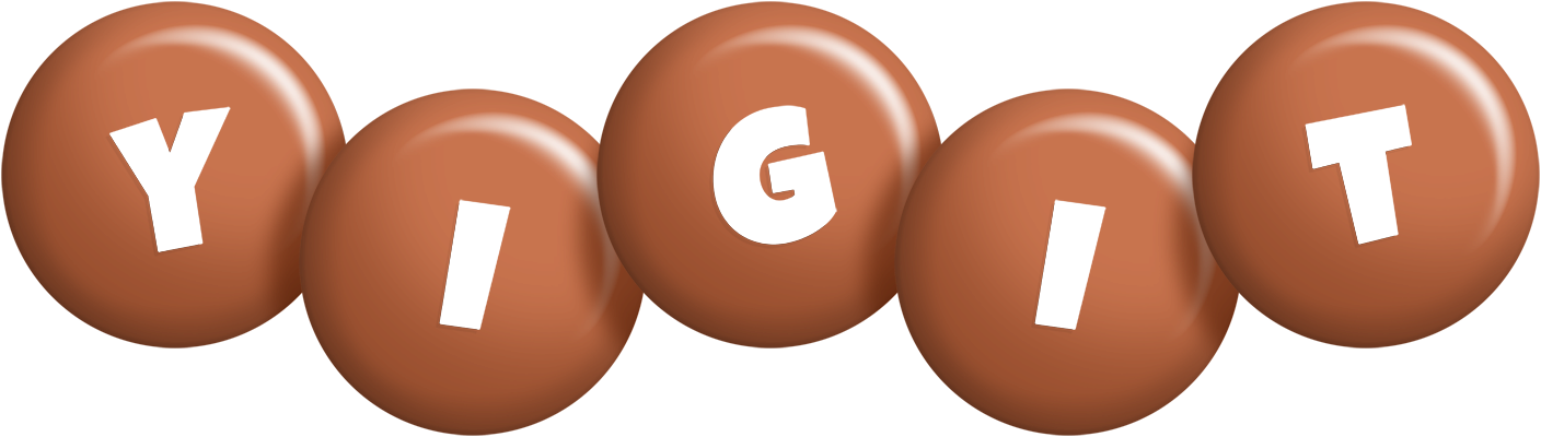 Yigit candy-brown logo