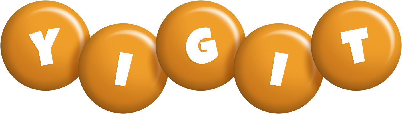 Yigit candy-orange logo