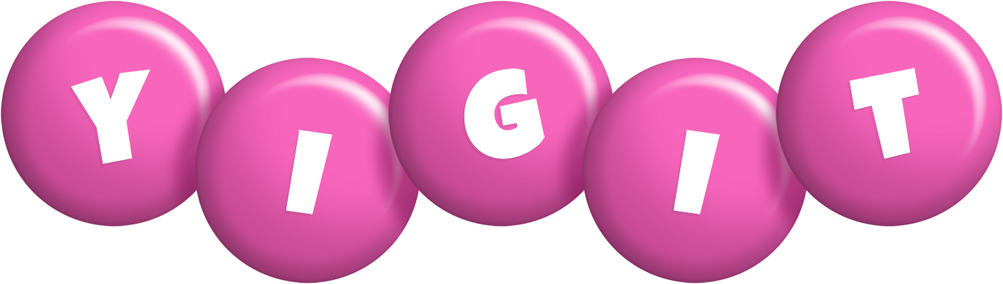 Yigit candy-pink logo