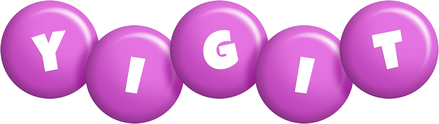 Yigit candy-purple logo