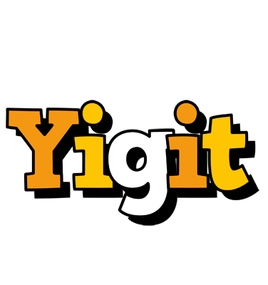 Yigit cartoon logo