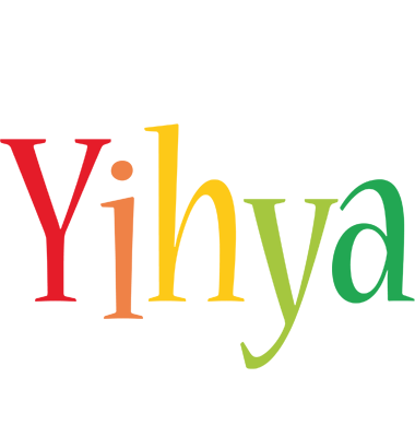 Yihya birthday logo
