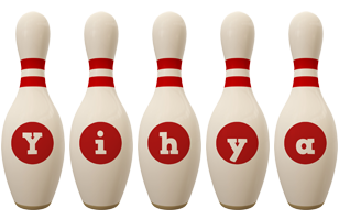 Yihya bowling-pin logo