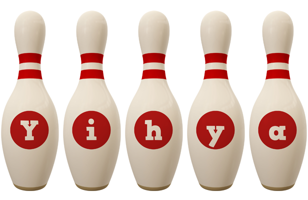 Yihya bowling-pin logo