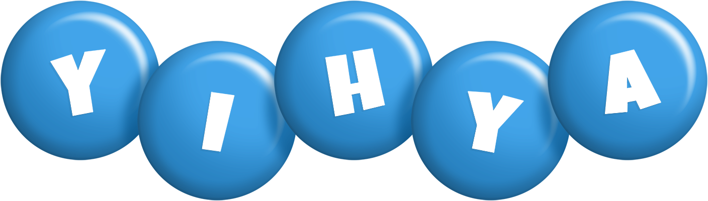 Yihya candy-blue logo