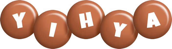 Yihya candy-brown logo
