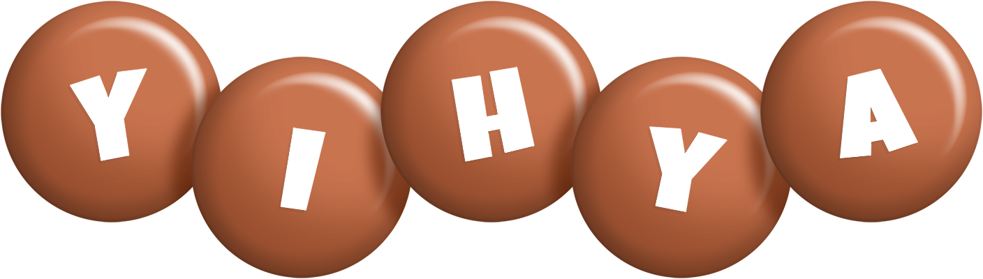 Yihya candy-brown logo