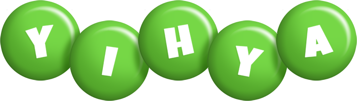 Yihya candy-green logo