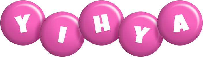 Yihya candy-pink logo