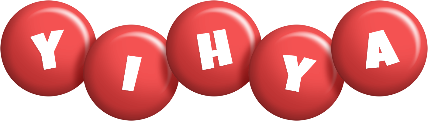 Yihya candy-red logo