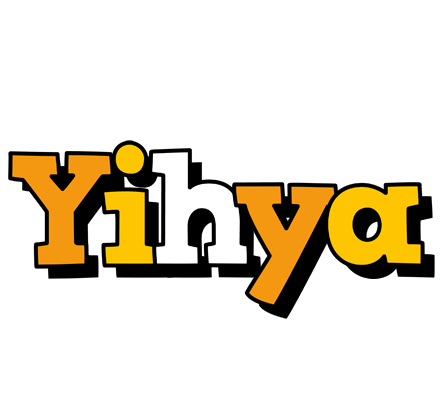 Yihya cartoon logo