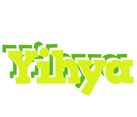 Yihya citrus logo