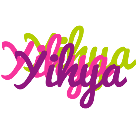 Yihya flowers logo