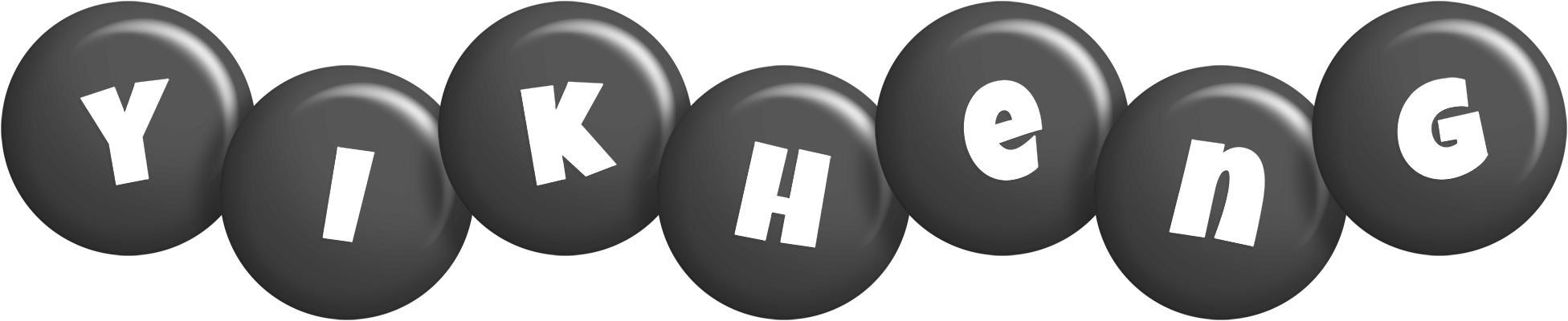 Yikheng candy-black logo