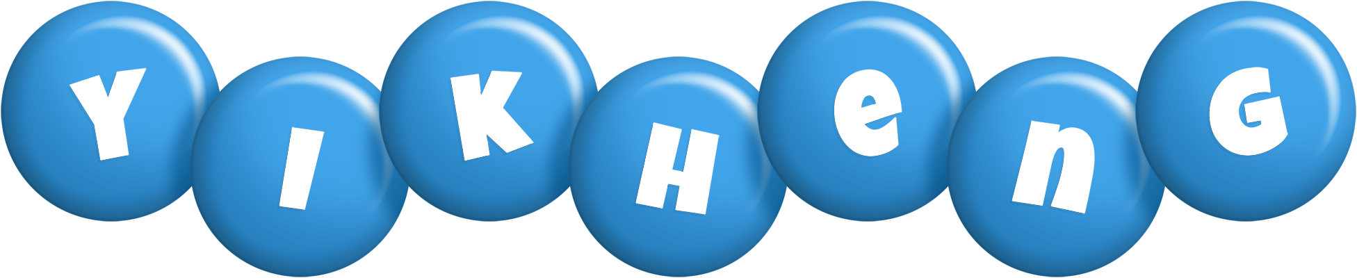 Yikheng candy-blue logo