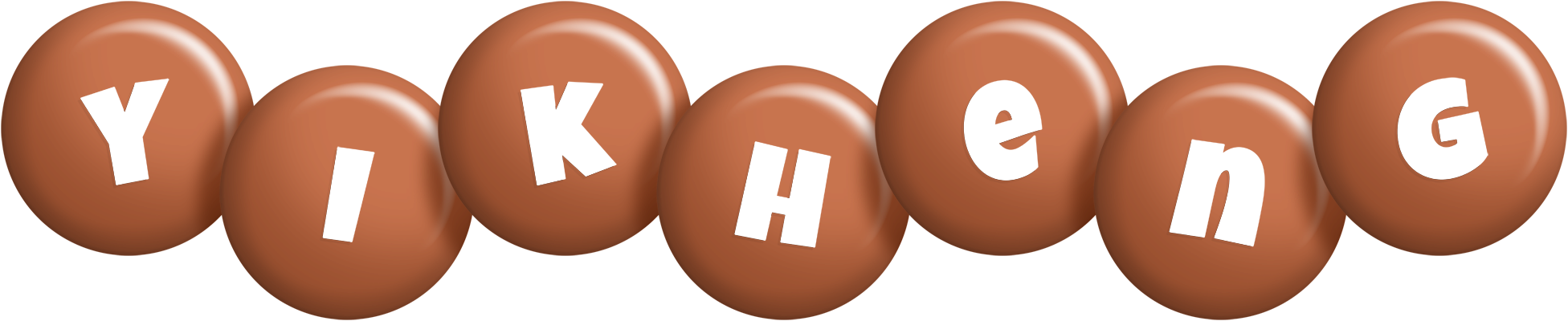 Yikheng candy-brown logo