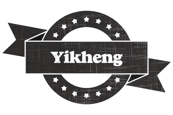 Yikheng grunge logo