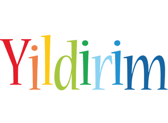 Yildirim birthday logo