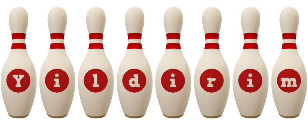 Yildirim bowling-pin logo
