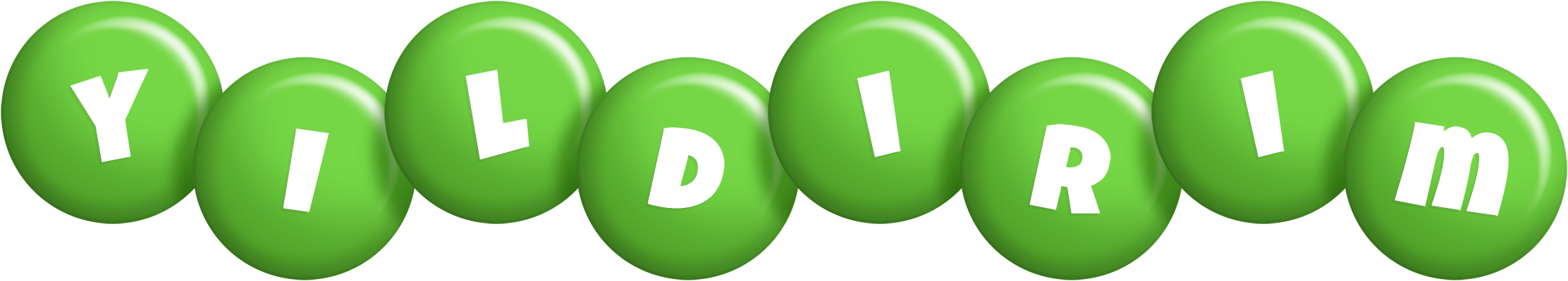 Yildirim candy-green logo