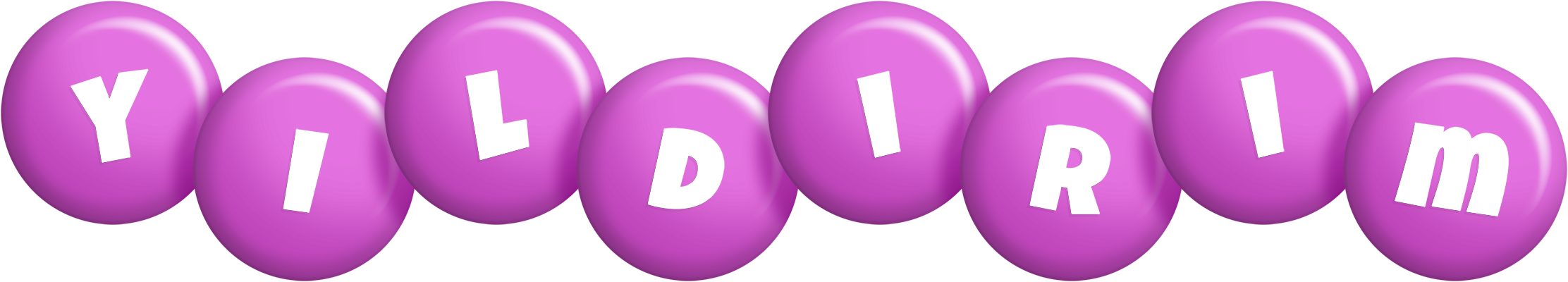 Yildirim candy-purple logo