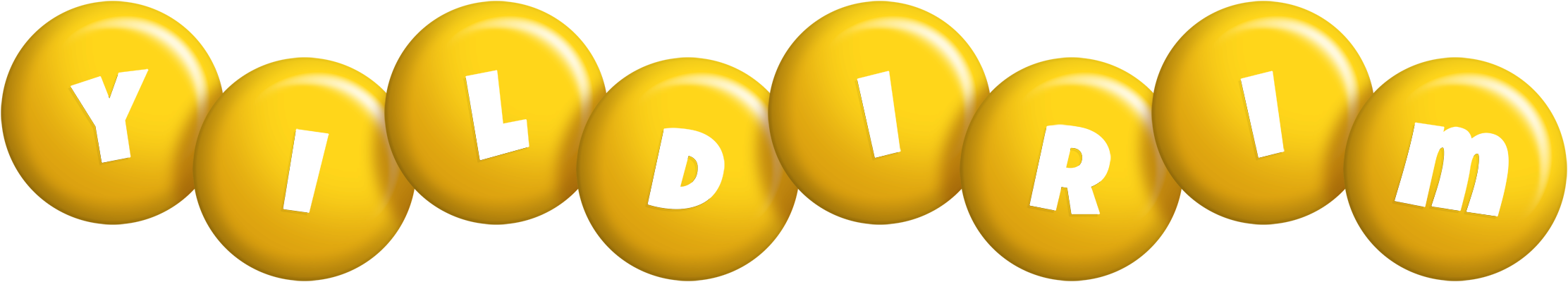 Yildirim candy-yellow logo