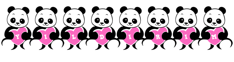 Yildirim love-panda logo