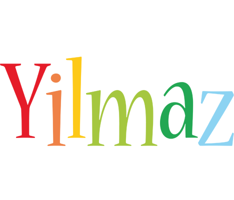 Yilmaz birthday logo