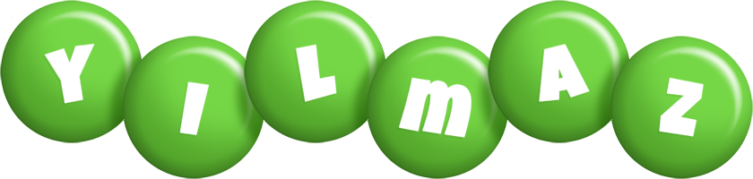 Yilmaz candy-green logo