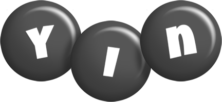Yin candy-black logo