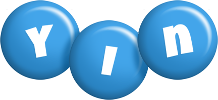 Yin candy-blue logo