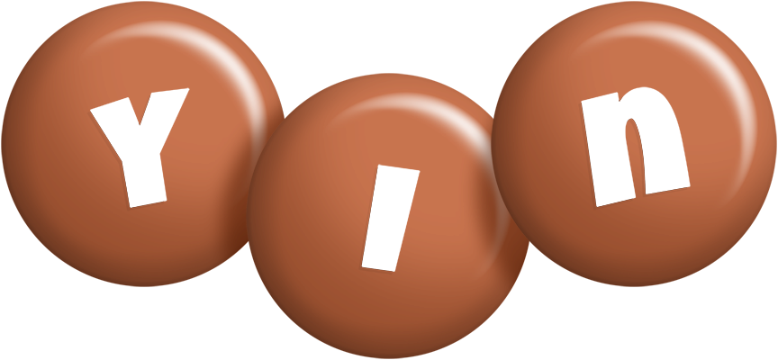 Yin candy-brown logo