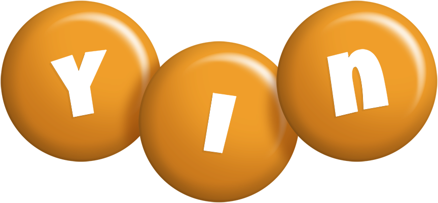 Yin candy-orange logo