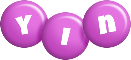 Yin candy-purple logo