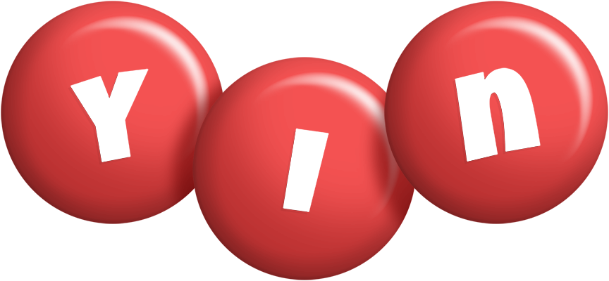 Yin candy-red logo