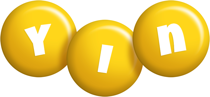 Yin candy-yellow logo