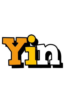 Yin cartoon logo