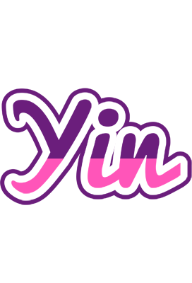 Yin cheerful logo