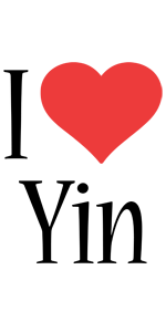 Yin i-love logo